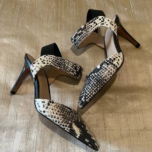 Snakeskin Heels